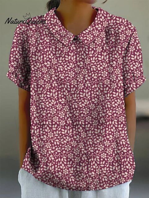 🔥Best Match🔥Women's Retro Floral Casual Shirt
