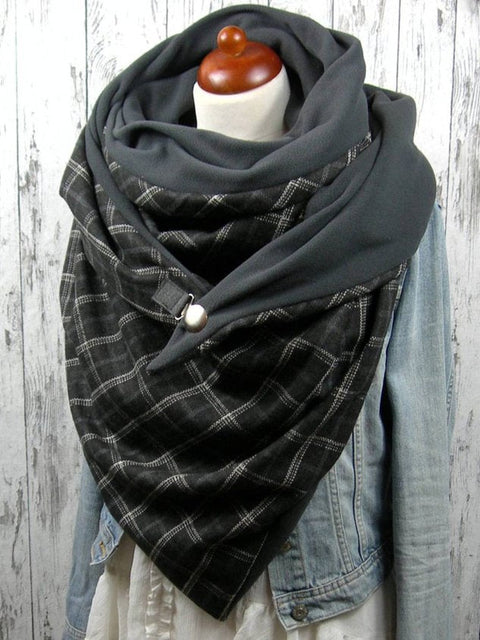 Baumwolle Lässige Schals mit Blumenmuster