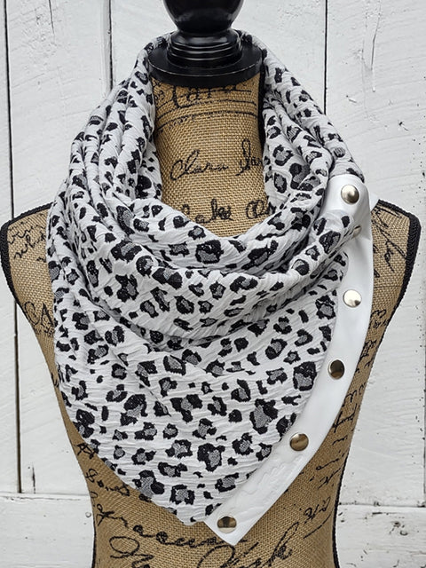 Leopard Casual Scarf and Shawl