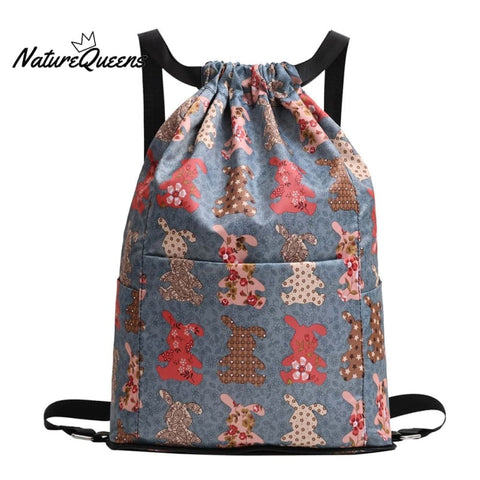 🔥Drawstring Foldable Large Capacity Dry-wet Separation Travel Sports Backpack