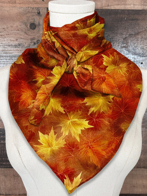 Autumn Harvest Autumn Art Print Wild Rag