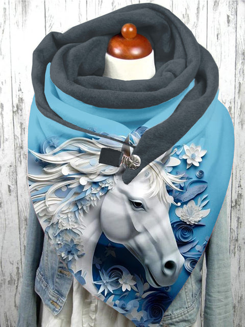 Horse Casual Scarf and Shawl