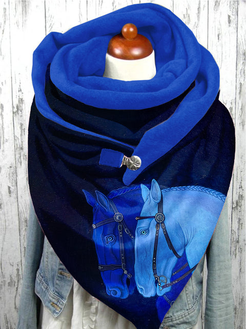 Horse Casual Scarf and Shawl