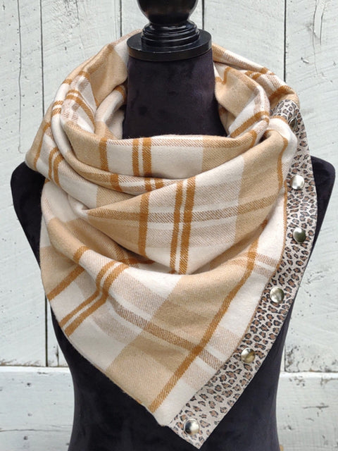 Leopard Casual Scarf and Shawl