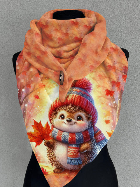 Squirrel Art Casual Scarf and Shawl