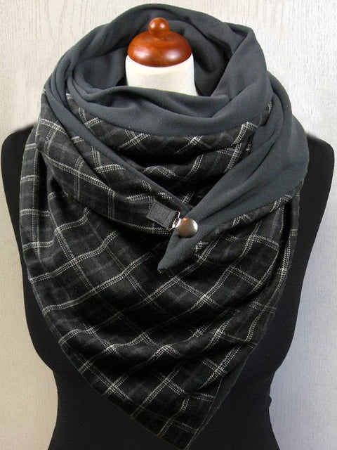 Baumwolle Lässige Schals mit Blumenmuster