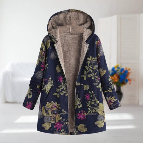Lotte | Autumn Jacket with Floral Print