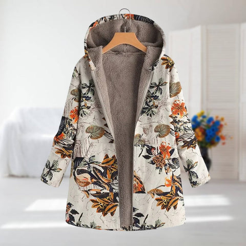 Lotte | Autumn Jacket with Floral Print
