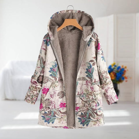 Lotte | Autumn Jacket with Floral Print