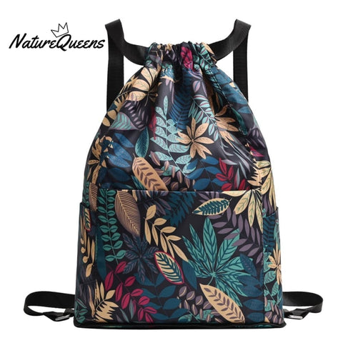 🔥Drawstring Foldable Large Capacity Dry-wet Separation Travel Sports Backpack