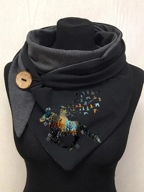 Horse Casual Scarf and Shawl