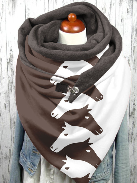 Horse Casual Scarf and Shawl
