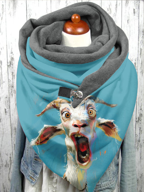 Sheep Funny Scarf and Shawl
