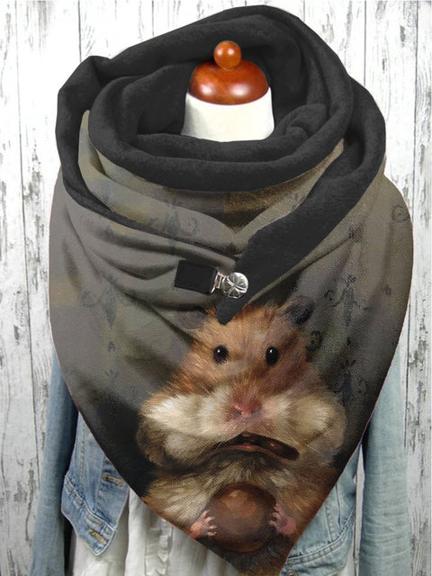 Squirrel Art Casual Scarf Shawl