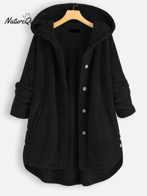 Women's Winter Hooded Velvet Jacket