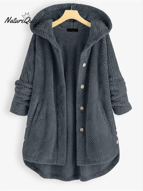 Women's Winter Hooded Velvet Jacket