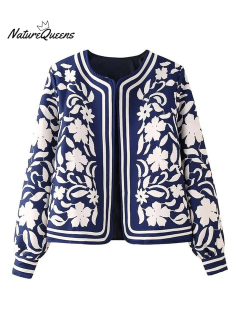 Women's Printed Padded Jacket
