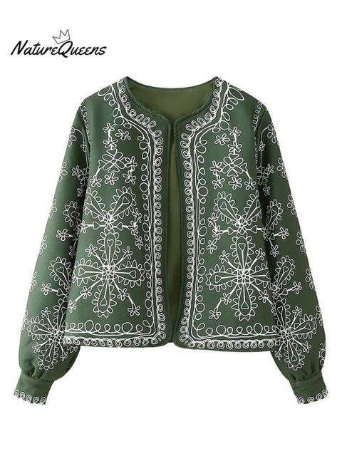 Women's Printed Padded Jacket