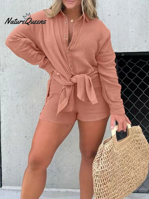 Women's  Loose Casual Two Piece Set