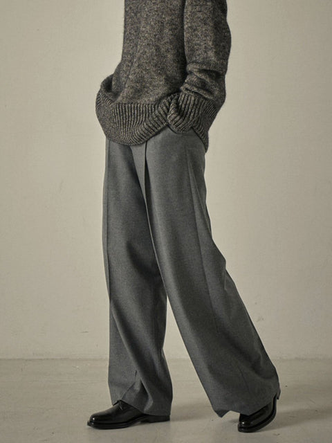 Women's Retro Stylish Large Casual Floor Mopping Suit Pants