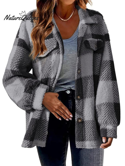 Sherpa Button Down Jacket