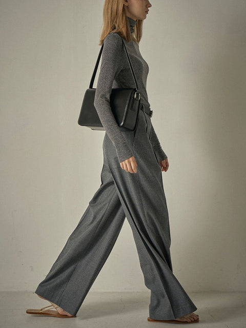 Women's Retro Stylish Large Casual Floor Mopping Suit Pants