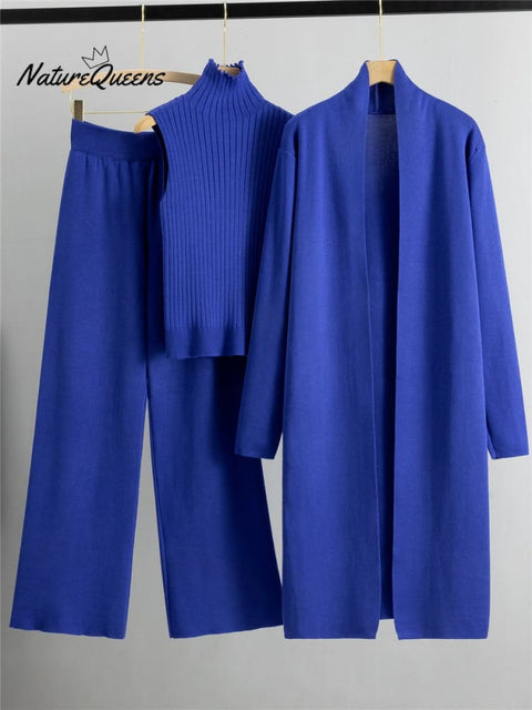 Women's Temperament Knit Set of Three