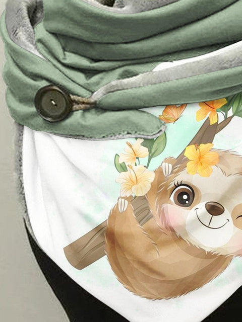 Sloth Casual Scarf