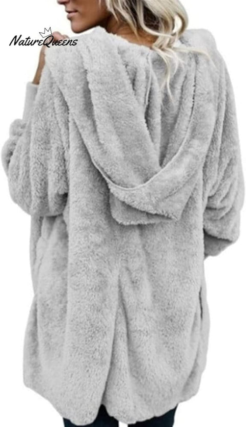 Autumn and Winter Warm Top Medium Long Coat