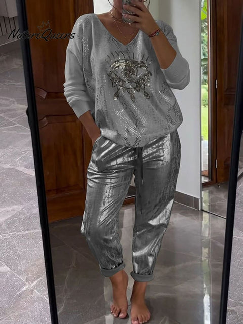 Women's Evil Eye Print Set