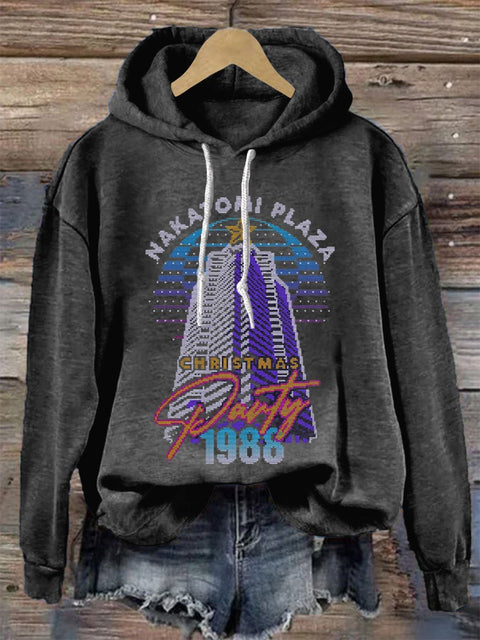 Nakatomi Plaza Party 1988 Casual Hoodie Sweatshirt