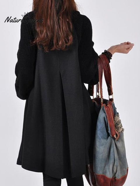 Women's Woolen Cape Style Jacket