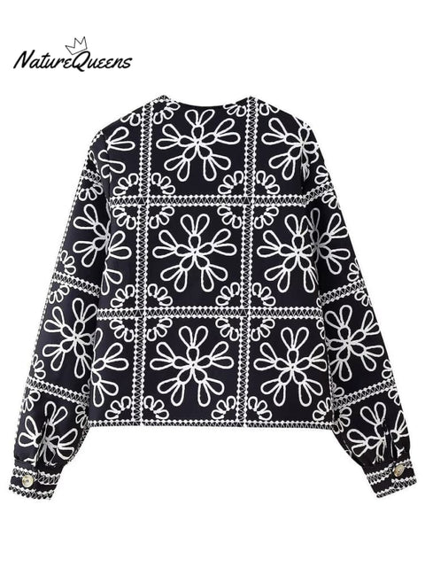 Women's Printed Padded Jacket
