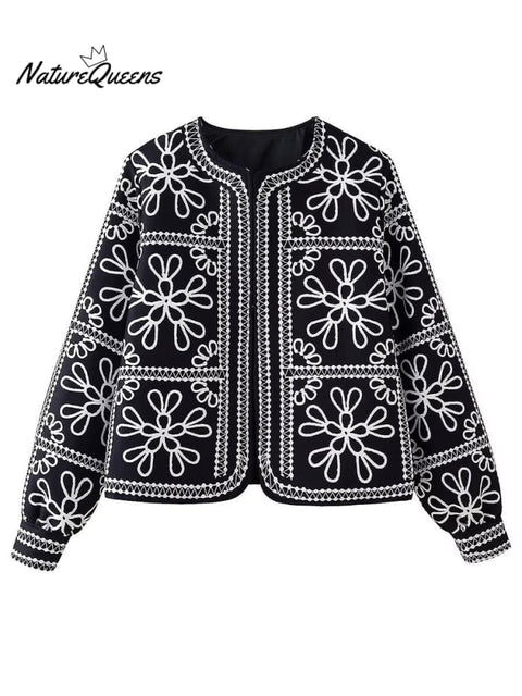 Women's Printed Padded Jacket